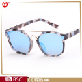 Cramilo metal pc frame women fashion r band tortoise demi women mirror coating sunglasses 842